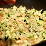 Funghi farciti alle zucchine