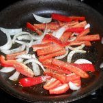 Fusilli con i peperoni