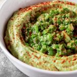 Hummus di avocado