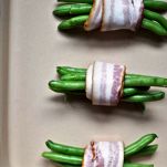 Involtini di fagiolini e pancetta