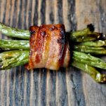 Involtini di fagiolini e pancetta