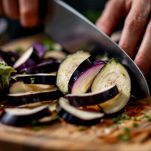 Melanzane cotte al vapore