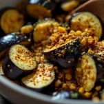 Condimento delle melanzane