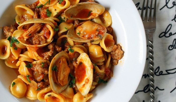 Orecchiette con le vongole