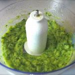 Paccheri crema di zucchine e gamberetti