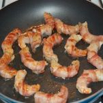 Paccheri crema di zucchine e gamberetti
