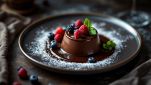 Panna cotta al cioccolato