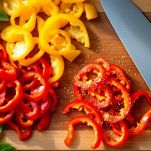 Peperoni a listarelle