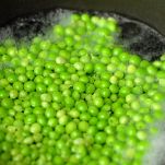 Risotto con piselli e fave