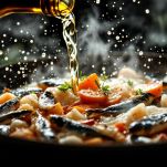 Preparazione delle acciughe