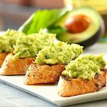 Bruschetta con avocado