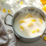 Latte di soia e limone