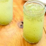 Lime e tè verde ghiacciati