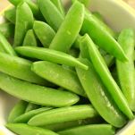 Piselli, carote e tempeh