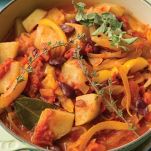Ratatouille con fagioli rossi