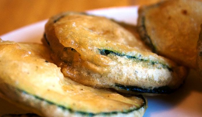 Zucchine fritte in pastella
