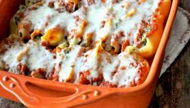 Conchiglioni ripieni di ricotta e melanzane