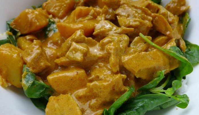 Seitan al curry