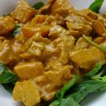 Seitan al curry