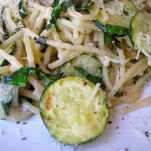 Spaghetti con le zucchine alla Nerano