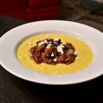 Polenta con sugo di tonno