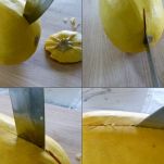 Zucca spaghetti con cavolfiore e ceci