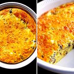 Frittata al cheeseburger
