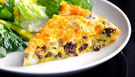 Frittata al cheeseburger