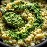 La mantecatura del riso