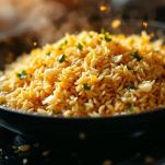 Riso e fagioli borlotti