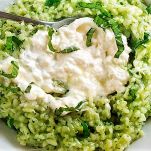 Risotto al basilico