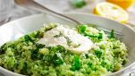 Risotto al pesto di basilico