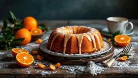 Torta al mandarino