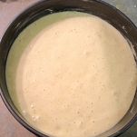 Torta ai lamponi e pesche