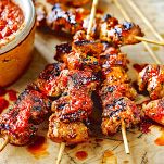 Arrosticini di pecora al sugo