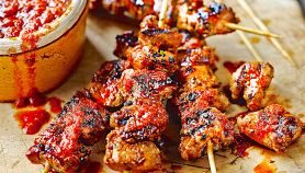 Arrosticini di pecora al sugo