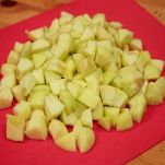 Insalata noci e melagrana