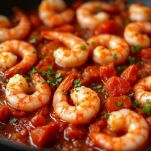 Gamberi e pomodoro