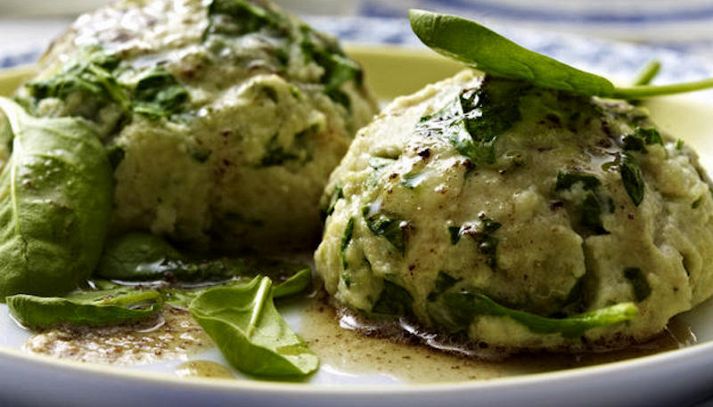Polpette di spinaci con tofu