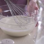 Torta al latte di mandorla e cioccolato