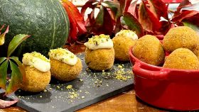 Polpette di Zucca e Ricotta - Ricetta Facile e Veloce per Aperitivi