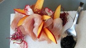 Sashimi di ricciola