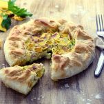 Tortino zucca, taleggio e prosciutto