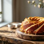 Ciambella al mascarpone pronta