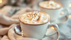 Cioccolata calda bianca
