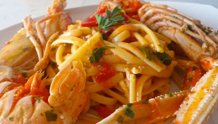 Fettuccine agli scampi