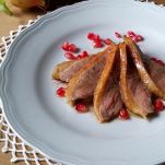 Petto d&#8217;anatra con melagrana