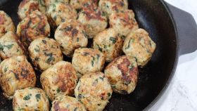 Polpette di carciofi al forno