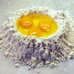 Ravioli ripieni di baccalà