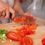 Verdure in crosta di pane